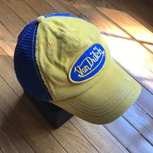 Von Dutch Hat Yellow/Blue